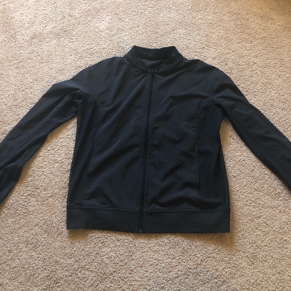 Lulu Black Jacket w/ mesh on the side